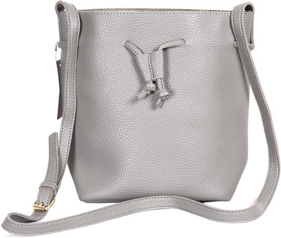 

Mary Anne Women Casual Grey Leatherette Tote