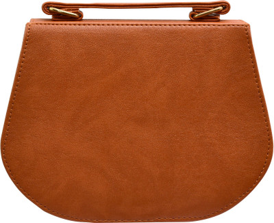 

tap fashion Women Casual Tan PU Sling Bag