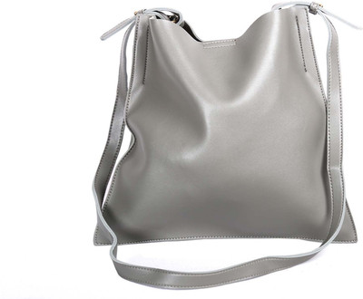 

Mary Anne Women Casual Grey Leatherette Sling Bag