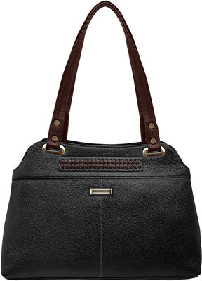 JFL-Jewellery For Less Women Formal Black Leatherette Hand-held Bag