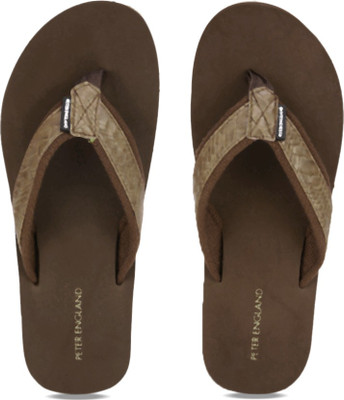 

Peter England PE Slippers, Brown