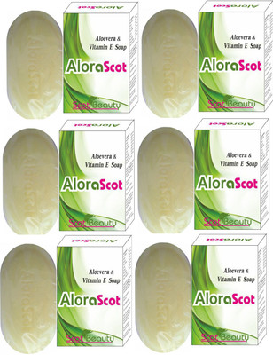 

Aloracsot Aloevera & Vitamin E(75 g, Pack of 6)