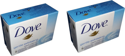 

Dove Gentle Exfoliating Bar Beauty Cream(200 g, Pack of 2)