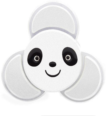 

Kiditos Panda Face Metal Fidget Hand Spinner Stress Reducer Toy(White)