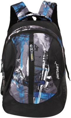 

Justcraft Foldy 25 L Backpack(Blue, White), Black;blue