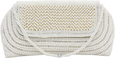 Bagaholics Party White Clutch
