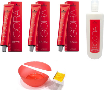 

Schwarzkopf Igora Royal Permanent Creme No. 6-65 Hair Color(Set of 6)