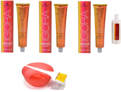 

Schwarzkopf Igora Vibrance Tone On Tone Coloration Tube No. 5-88 Hair Color(Set of 6)
