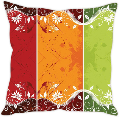 

Sleep Nature's Abstract Cushions Cover(40.63 cm*40.63 cm, Multicolor)