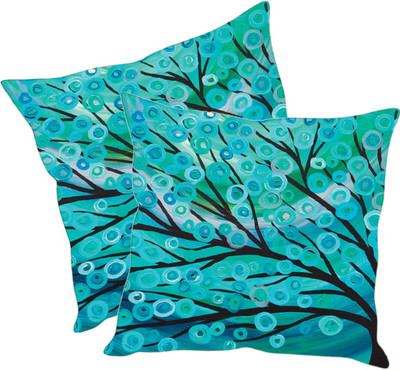 

Sleep Nature's Printed Cushions Cover(Pack of 2, 40.63 cm*40.63 cm, Multicolor)