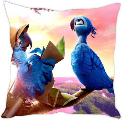 

Sleep Nature's Abstract Cushions Cover(30.63 cm*30.63 cm, Multicolor)