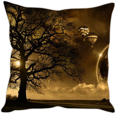 

Sleep Nature's Abstract Cushions Cover(40.63 cm*40.63 cm, Multicolor)
