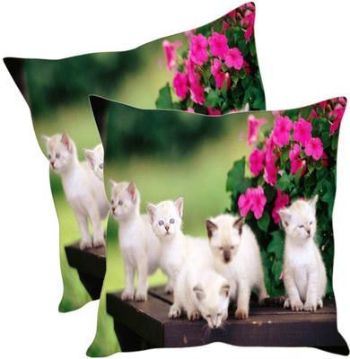 

Sleep Nature's Printed Cushions Cover(Pack of 2, 40.63 cm*40.63 cm, Multicolor)