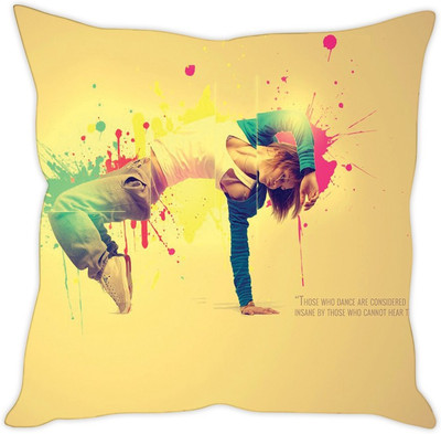 

Sleep Nature's Abstract Cushions Cover(30.63 cm*30.63 cm, Multicolor)