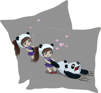 

Sleep Nature's Printed Cushions Cover(Pack of 2, 30.63 cm*30.63 cm, Multicolor)