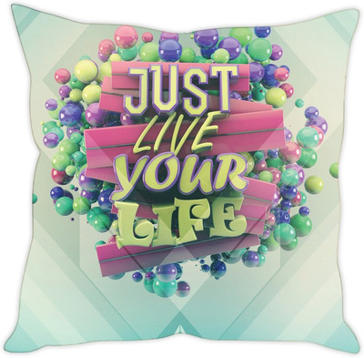 

Sleep Nature's Abstract Cushions Cover(40.63 cm*40.63 cm, Multicolor)