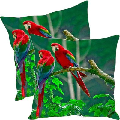 

Sleep Nature's Printed Cushions Cover(Pack of 2, 30.63 cm*30.63 cm, Multicolor)