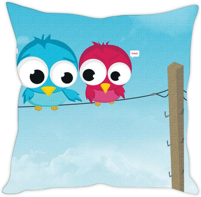 

Sleep Nature's Abstract Cushions Cover(40.63 cm*40.63 cm, Multicolor)
