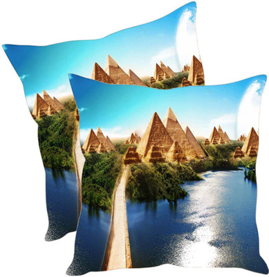 

Sleep Nature's Printed Cushions Cover(Pack of 2, 40.63 cm*40.63 cm, Multicolor)