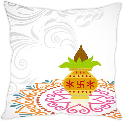 

Sleep Nature's Printed Cushions Cover(40.63 cm*40.63 cm, Multicolor)
