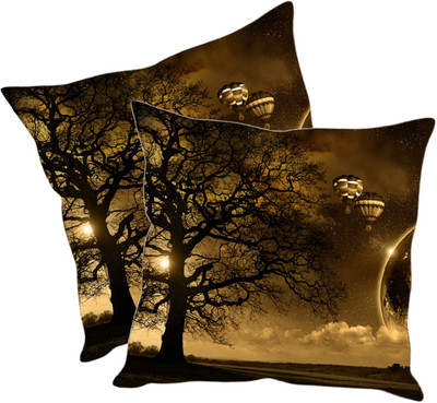 

Sleep Nature's Printed Cushions Cover(Pack of 2, 30.63 cm*30.63 cm, Multicolor)