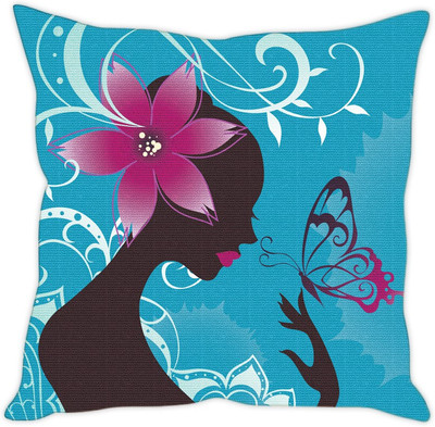 

Sleep Nature's Abstract Cushions Cover(30.63 cm*30.63 cm, Multicolor)