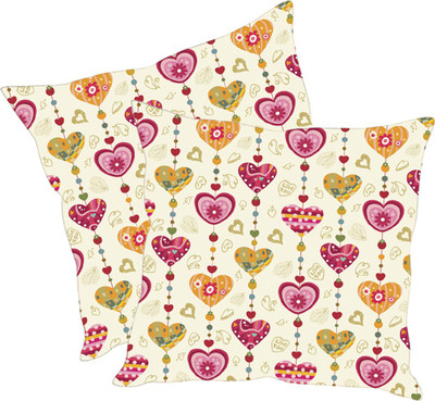 

Sleep Nature's Printed Cushions Cover(Pack of 2, 30.63 cm*30.63 cm, Multicolor)