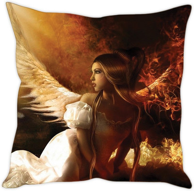 

Sleep Nature's Abstract Cushions Cover(30.63 cm*30.63 cm, Multicolor)