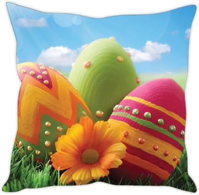 

Sleep Nature's Abstract Cushions Cover(40.63 cm*40.63 cm, Multicolor)