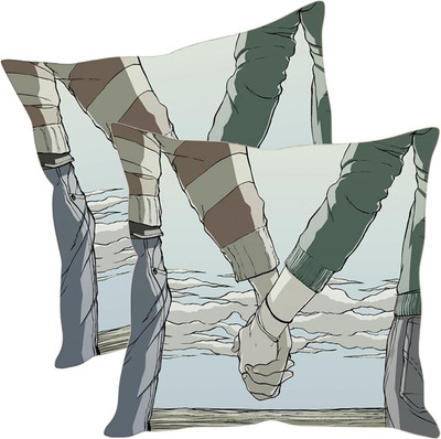 

Sleep Nature's Printed Cushions Cover(Pack of 2, 40.63 cm*40.63 cm, Multicolor)