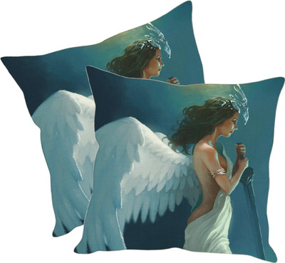 

Sleep Nature's Printed Cushions Cover(Pack of 2, 40.63 cm*40.63 cm, Multicolor)