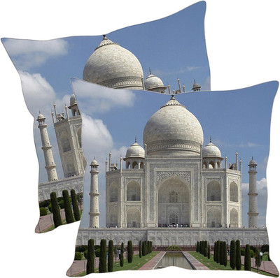 

Sleep Nature's Printed Cushions Cover(Pack of 2, 30.63 cm*30.63 cm, Multicolor)