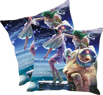 

Sleep Nature's Printed Cushions Cover(Pack of 2, 40.63 cm*40.63 cm, Multicolor)