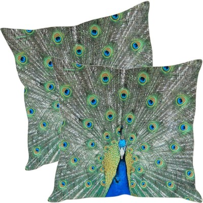 

Sleep Nature's Printed Cushions Cover(Pack of 2, 30.63 cm*30.63 cm, Multicolor)