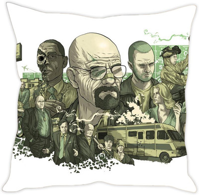 

Sleep Nature's Printed Cushions Cover(40.63 cm*40.63 cm, Multicolor)
