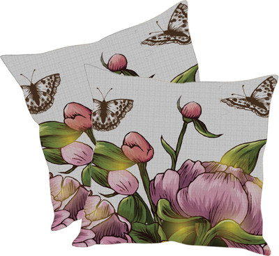 

Sleep Nature's Printed Cushions Cover(Pack of 2, 30.63 cm*30.63 cm, Multicolor)