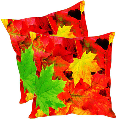 

Sleep Nature's Printed Cushions Cover(Pack of 2, 40.63 cm*40.63 cm, Multicolor)
