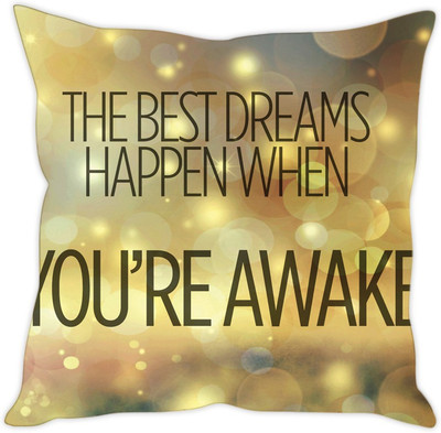 

Sleep Nature's Abstract Cushions Cover(30.63 cm*30.63 cm, Multicolor)