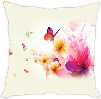 

Sleep Nature's Abstract Cushions Cover(40.63 cm*40.63 cm, Multicolor)