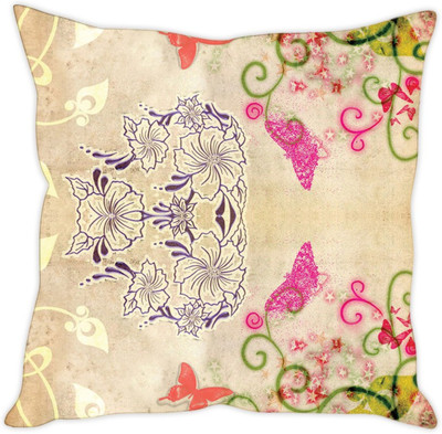 

Sleep Nature's Abstract Cushions Cover(40.63 cm*40.63 cm, Multicolor)