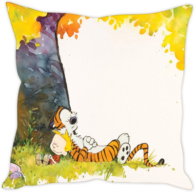 

Sleep Nature's Abstract Cushions Cover(40.63 cm*40.63 cm, Multicolor)