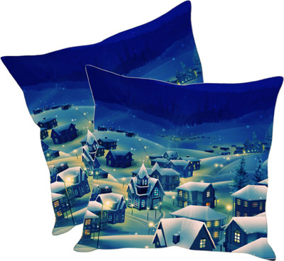 

Sleep Nature's Printed Cushions Cover(Pack of 2, 40.63 cm*40.63 cm, Multicolor)