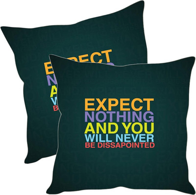 

Sleep Nature's Printed Cushions Cover(Pack of 2, 40.63 cm*40.63 cm, Multicolor)