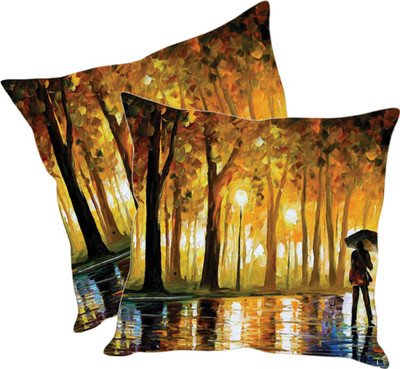 

Sleep Nature's Printed Cushions Cover(Pack of 2, 30.63 cm*30.63 cm, Multicolor)