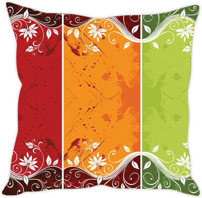 

Sleep Nature's Abstract Cushions Cover(30.63 cm*30.63 cm, Multicolor)