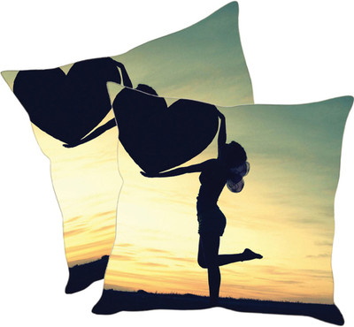 

Sleep Nature's Printed Cushions Cover(Pack of 2, 30.63 cm*30.63 cm, Multicolor)