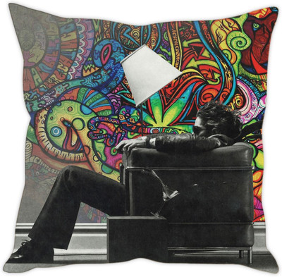 

Sleep Nature's Abstract Cushions Cover(Pack of 5, 40.63 cm*40.63 cm, Multicolor)