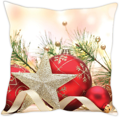 

Sleep Nature's Abstract Cushions Cover(30.63 cm*30.63 cm, Multicolor)