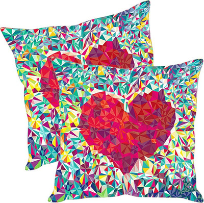 

Sleep Nature's Printed Cushions Cover(Pack of 2, 30.63 cm*30.63 cm, Multicolor)