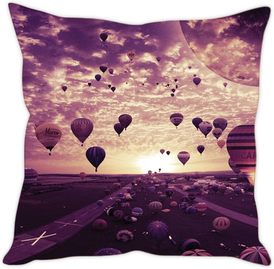 

Sleep Nature's Abstract Cushions Cover(30.63 cm*30.63 cm, Multicolor)